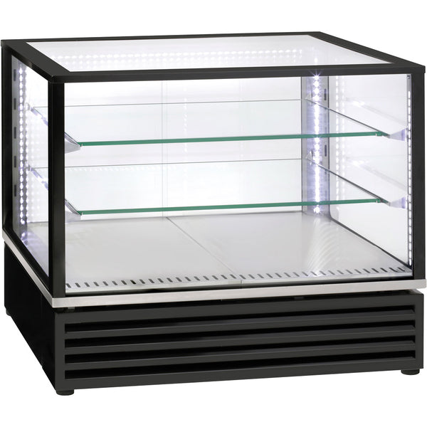 Stalgast ROLLER GRILL Präsentations-Kühltheke, doppelwandig, 785x650x735 mm (BxTxH)