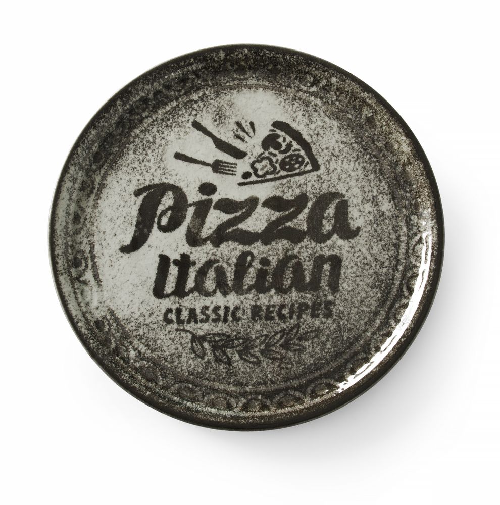 HENDI Pizzateller Recipe Collection Schwarz