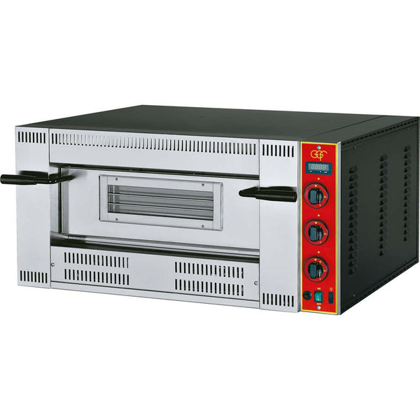 Stalgast GGF Gas Pizzaofen für 4 Pizzen à 300 mm, 13,9 kW