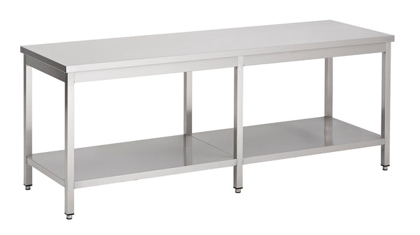 Combisteel Arbeitstisch Grundboden 2500, Serie 800