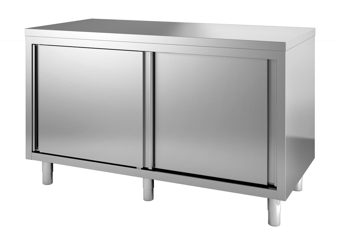 Combisteel Arbeitstisch Schiebetüren 2500, Serie 600