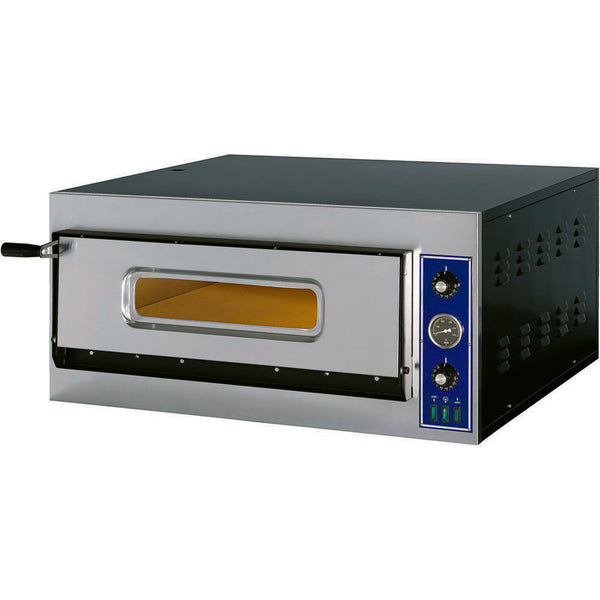 Stalgast GGF Pizzaofen E-Start Line mit einer Kammer für 4 Pizzen à 320 mm, 4,2 kW, 900x785x420 mm (BxTxH)