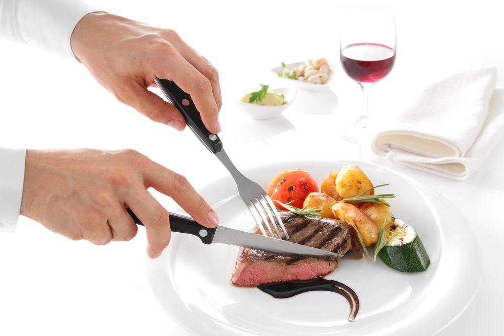 HENDI Steakgabel – 6 Stück