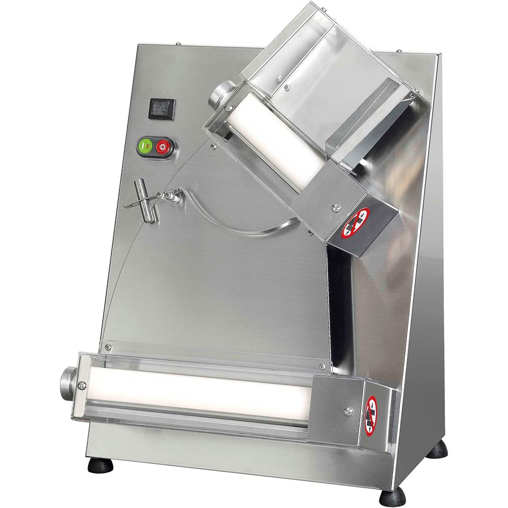 Stalgast Teigausrollmaschine, Walzenlänge 300 mm, 0,5 kW, 510x490x640 mm (BxTxH)