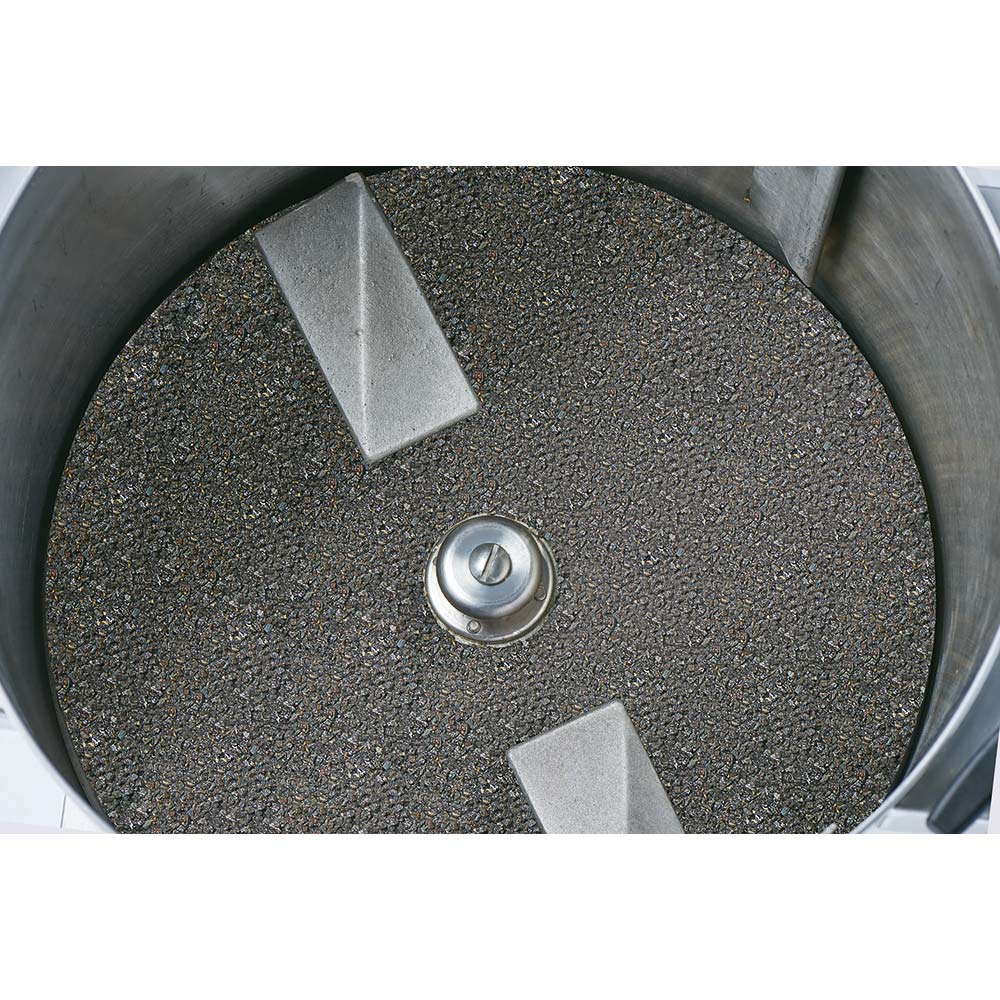 Stalgast Edelstahl Kartoffelschälmaschine, Kapazität bis zu 60 kg/h, 0,55 kW