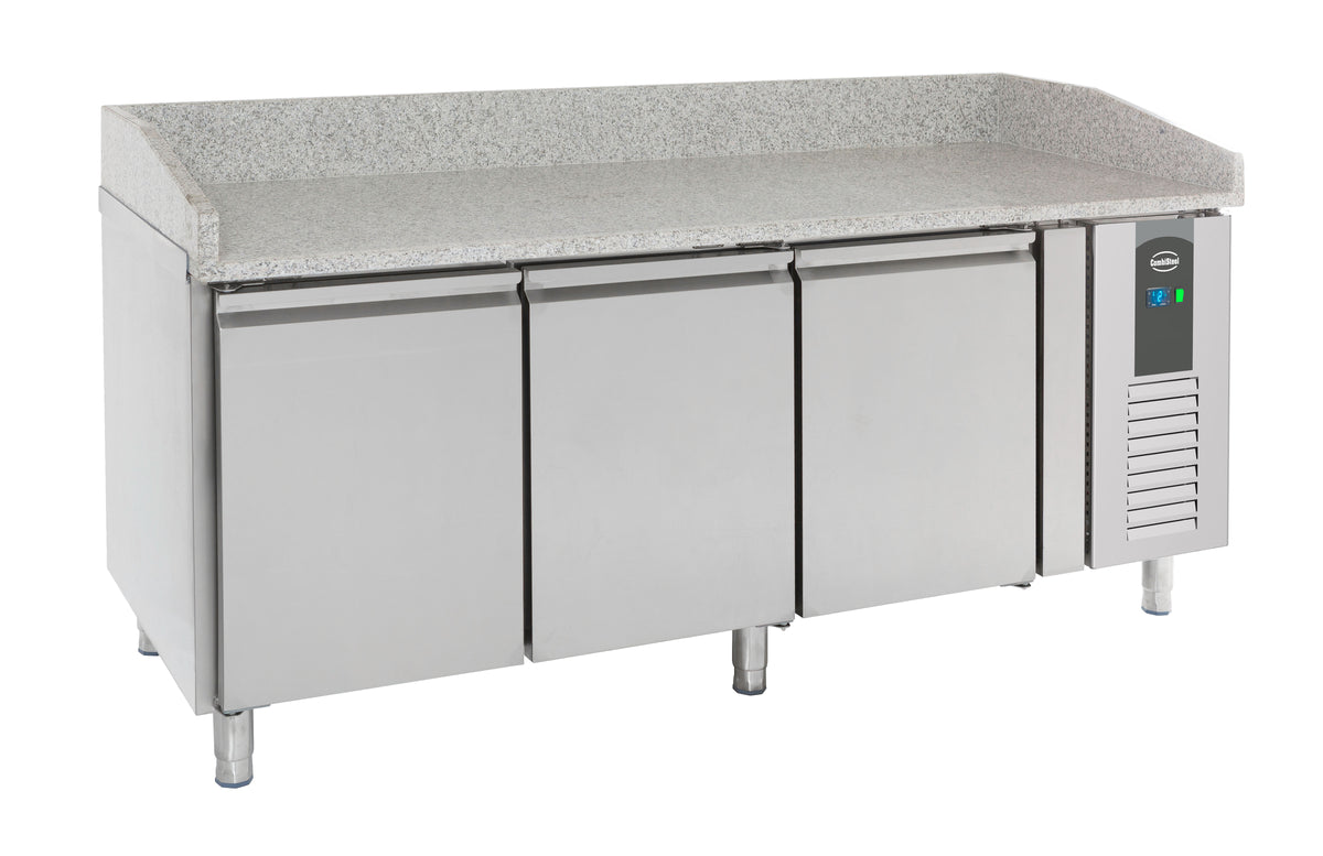 Combisteel Pizzatisch 3 Türen (7950.0044)