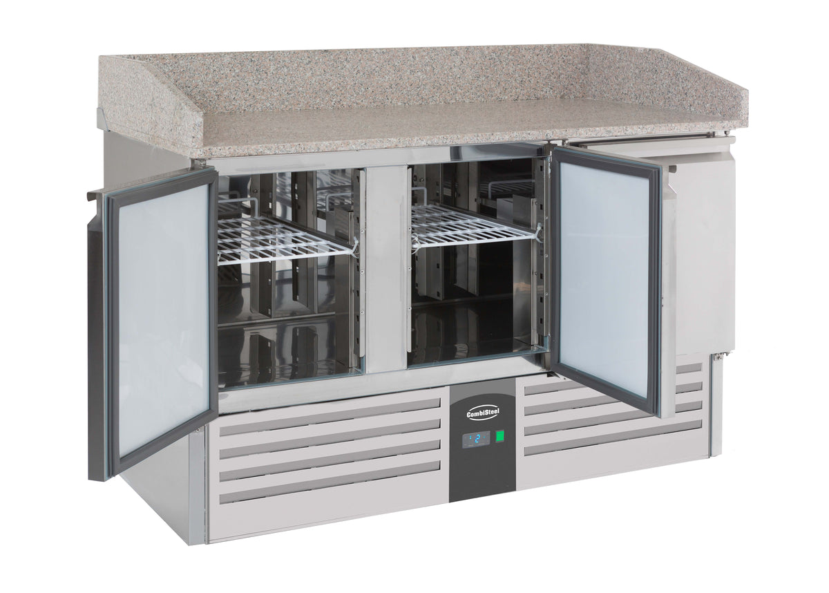 Combisteel Pizzatisch 3 Türen (7950.0060)