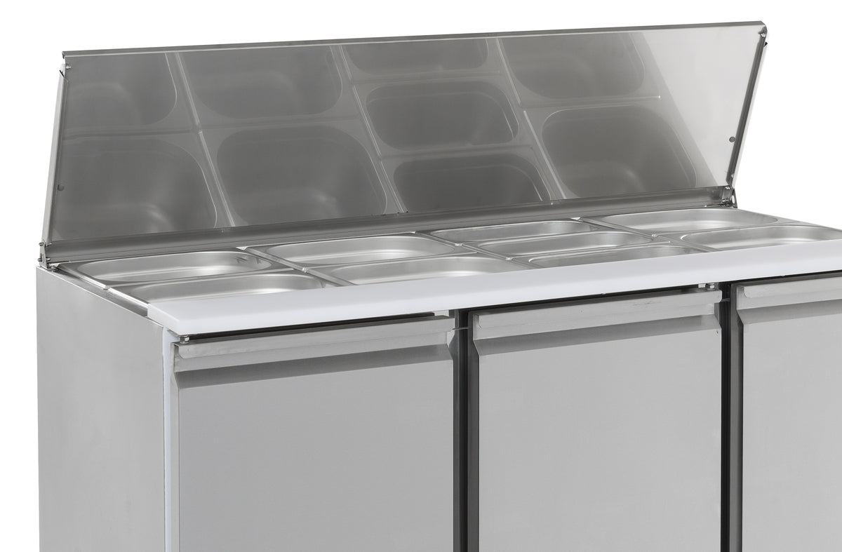 Combisteel Gekühlte Saladatte 3 Türen