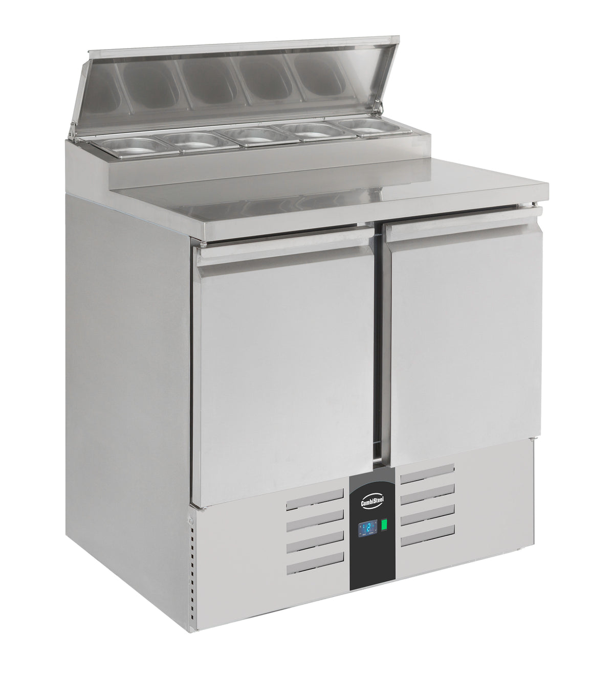 Combisteel Saladette 2 Türen 5x1/6GN Behälter