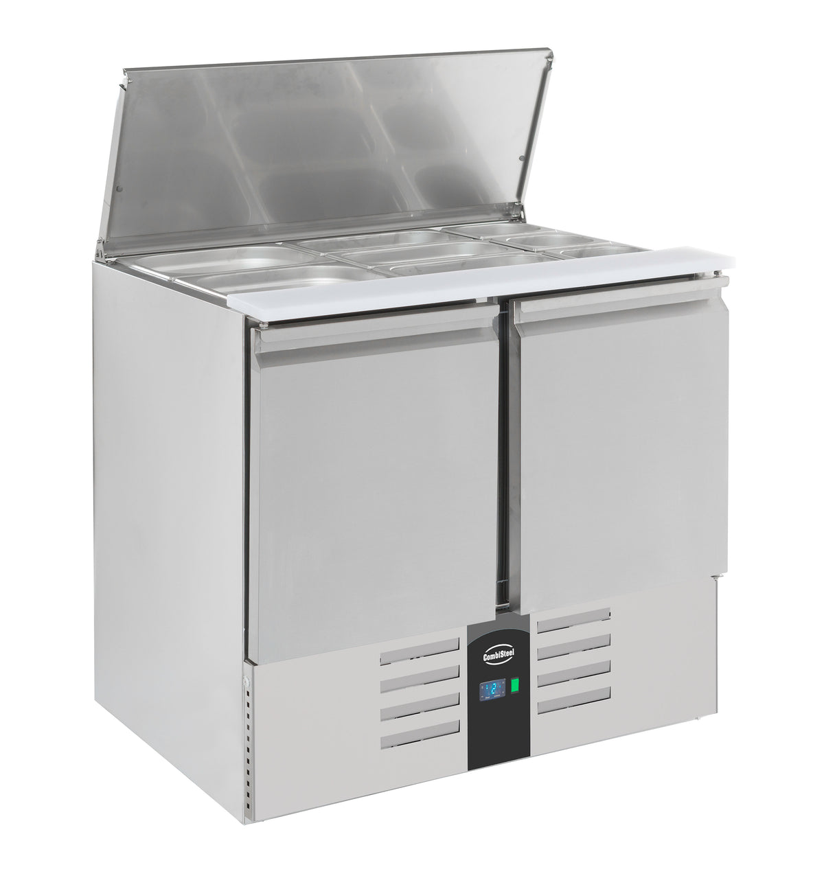 Combisteel Gekühlde Saladette 2 Türen