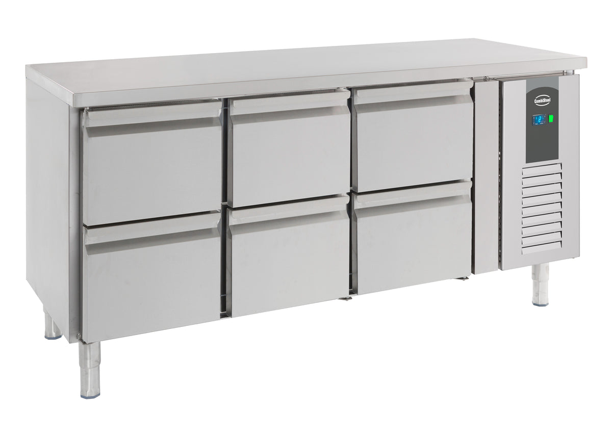 Combisteel Kühltisch 6 Schubladen, Serie 700 (7950.0230)