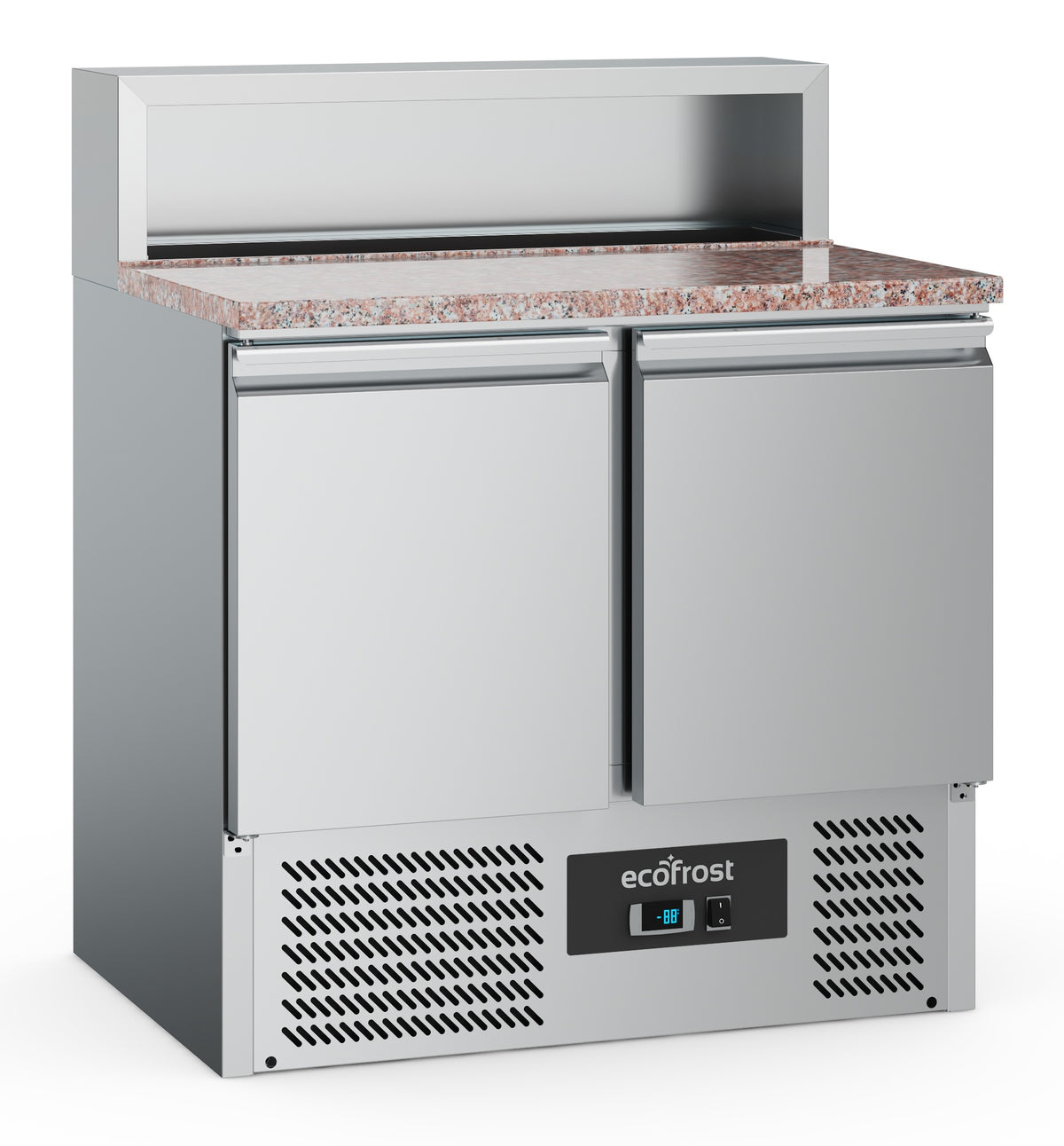 Combisteel Pizzatisch 2 Türen 5x1/6GN Behälter