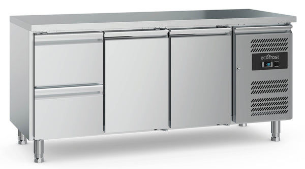Combisteel Kühltisch 2 Türen und 2 Schubladen, Serie 700 (7950.5160)