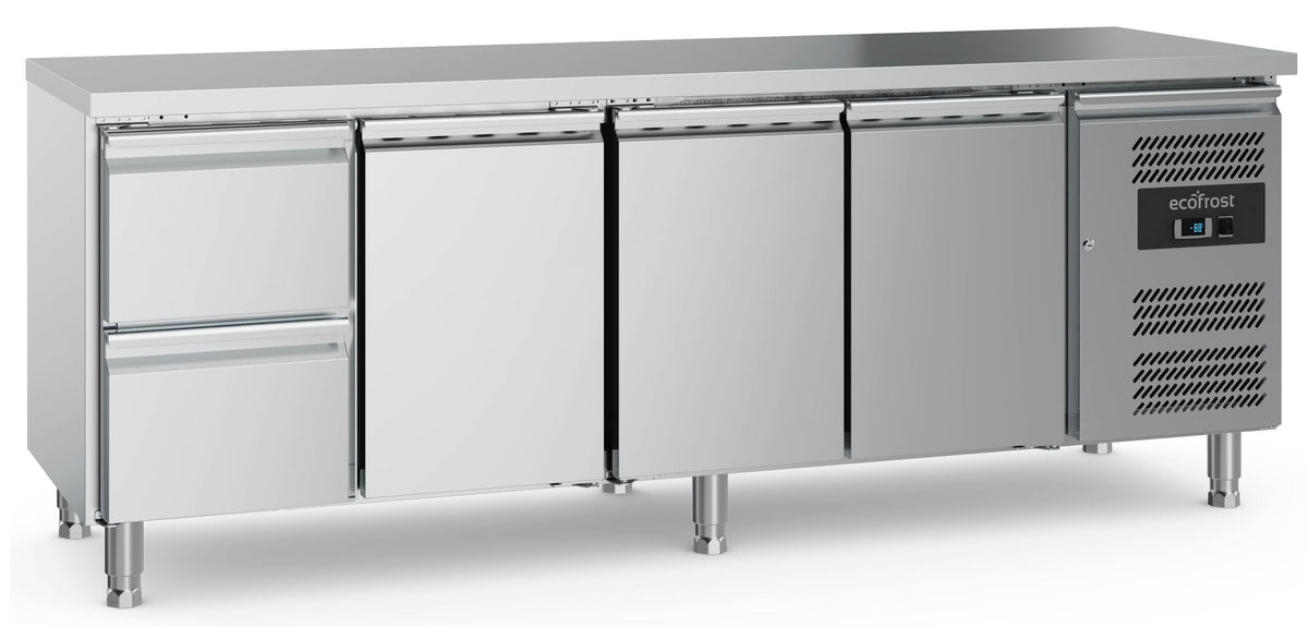 Combisteel Kühltisch 3 Türen und 2 Schubladen, Serie 700 (7950.5165)