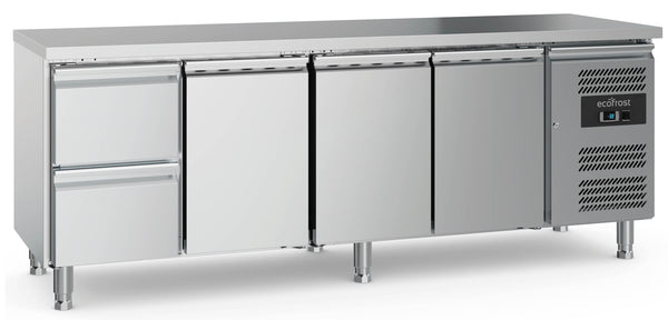 Combisteel Kühltisch 3 Türen und 2 Schubladen, Serie 700 (7950.5165)
