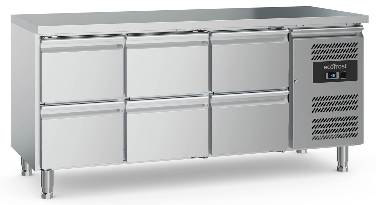 Combisteel Kühltisch 6 Schubladen, Serie 700 (7950.5185)