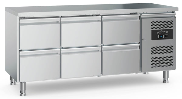 Combisteel Kühltisch 6 Schubladen, Serie 700 (7950.5185)