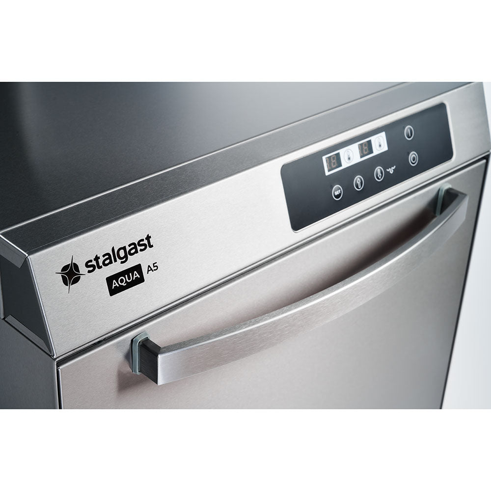 Stalgast Geschirrspülmaschine Aqua A5 inkl.  Klarspülmittel- und Reinigerdosierpumpe, 400V, 6,5 kW