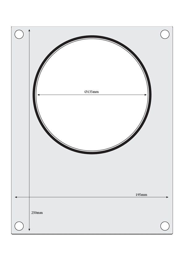 HENDI Matrize für  Versiegelungsmaschine