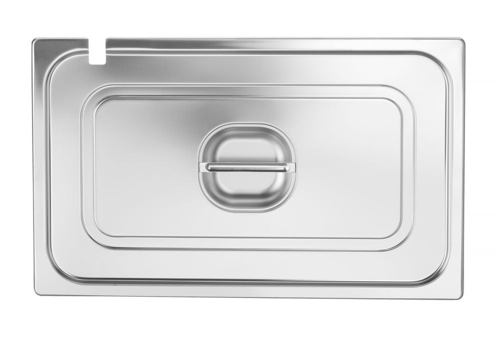 HENDI Gastronorm-Deckel mit Löffelaussparung