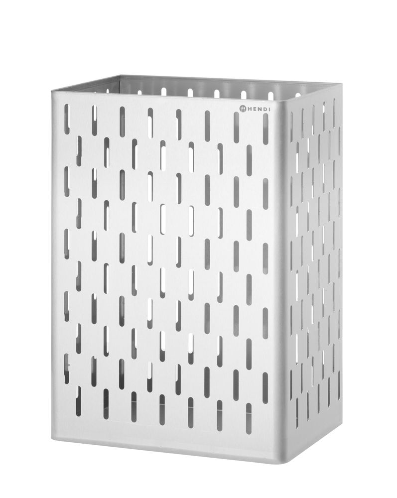 HENDI Papiertuchbehälter, 60 l Edelstahl 350x270x550 mm