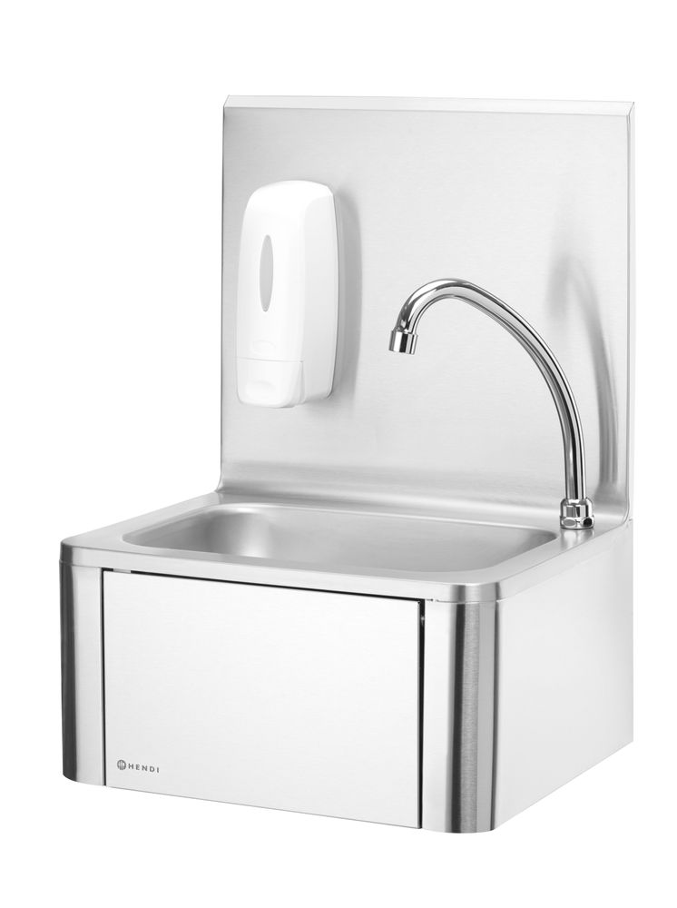 HENDI Handwaschbecken mit Kniebedienung