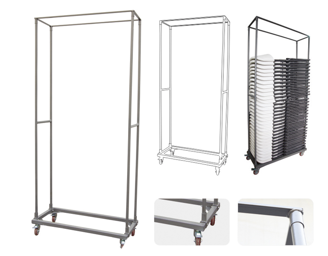 AmerBox Transportwagen für Stühle