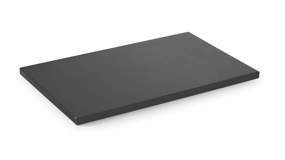 HENDI Schneidebrett HACCP GN 1/1, schwarz 530x325x25 mm HDPE