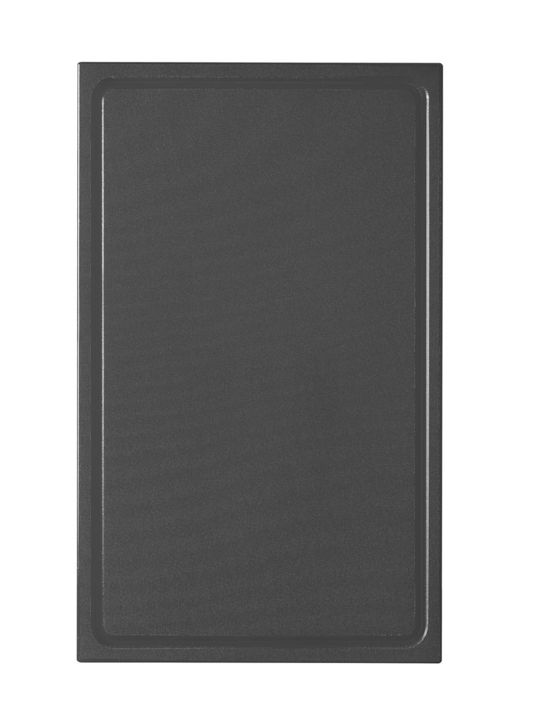HENDI Schneidebrett HACCP GN 1/1, schwarz 530x325x25 mm HDPE
