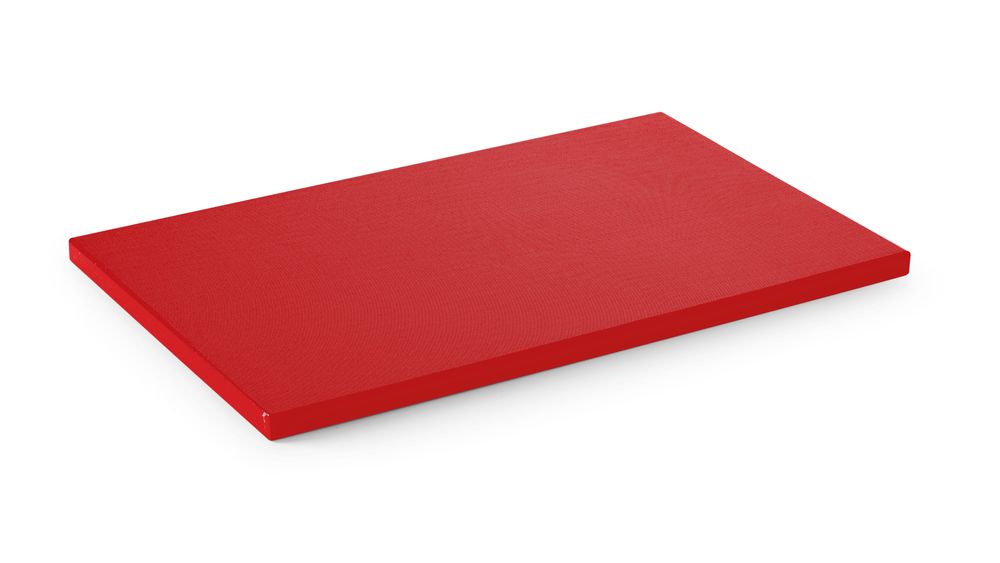 HENDI Schneidebrett HACCP GN 1/1, rot 530x325x25 mm HDPE