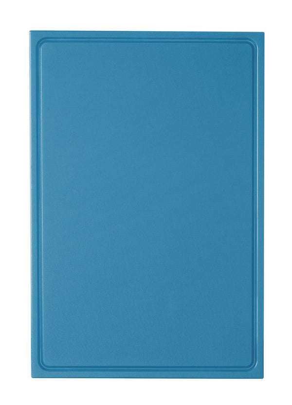 HENDI Schneidbrett HACCP 600x400, blau 600x400x25 mm HDPE