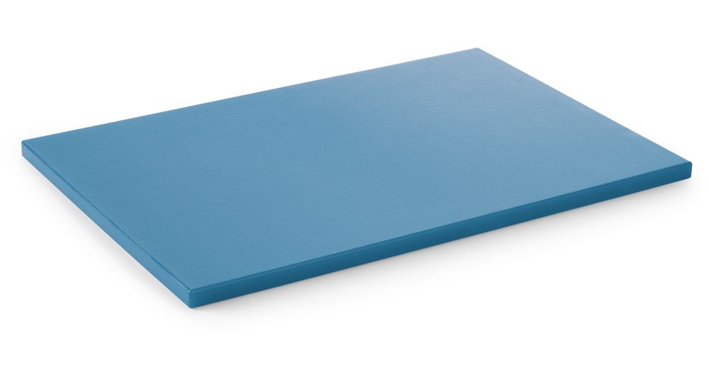 HENDI Schneidbrett HACCP 600x400, blau 600x400x25 mm HDPE