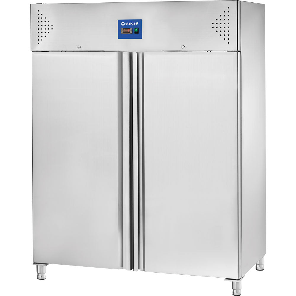 Stalgast Starline Doppeltür-Kühlschrank, Edelstahl, GN 2/1, 1480x830x2010 mm (BxTxH)