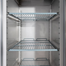 Stalgast Starline Edelstahl-Tiefkühlschrank, GN 2/1, 740x830x2010 mm (BxTxH), 0,48 kW