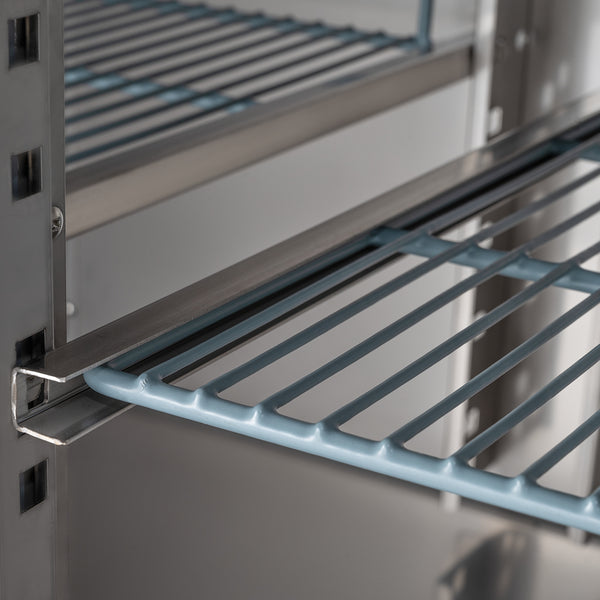 Stalgast Starline Tiefkühltisch, 2-türig, GN 1/1, 1360x700x850 (BxTxH), ohne Aufkantung
