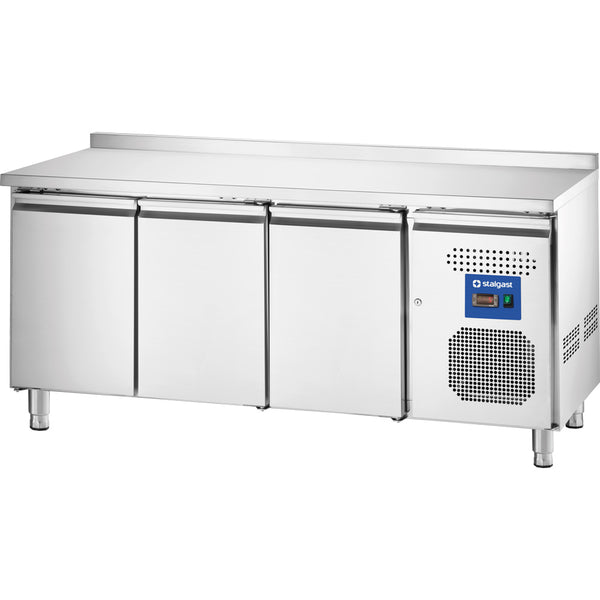 Stalgast Starline Kühltisch, 3-türig, GN1/1, 1795x700x850 mm (BxTxH), mit Aufkantung