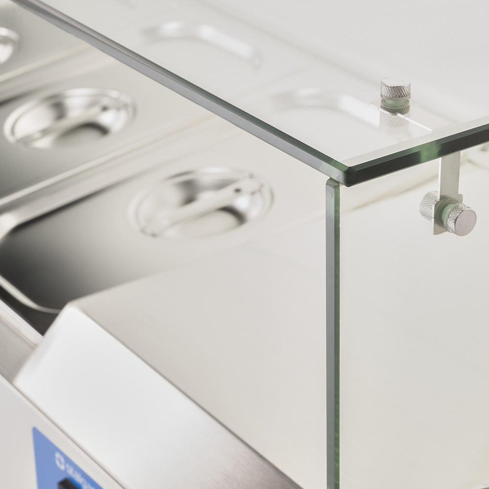 Stalgast Starline Pizzakühlaufsatz, 6x GN 1/3, Edelstahl, 1500x395x440 mm (BxTxH)