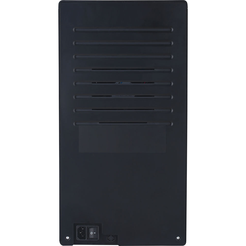 Stalgast Milchkühlschrank, schwarz, mit Temperaturanzeige, 240x470x472 mm (BxTxH), 0,065 kW
