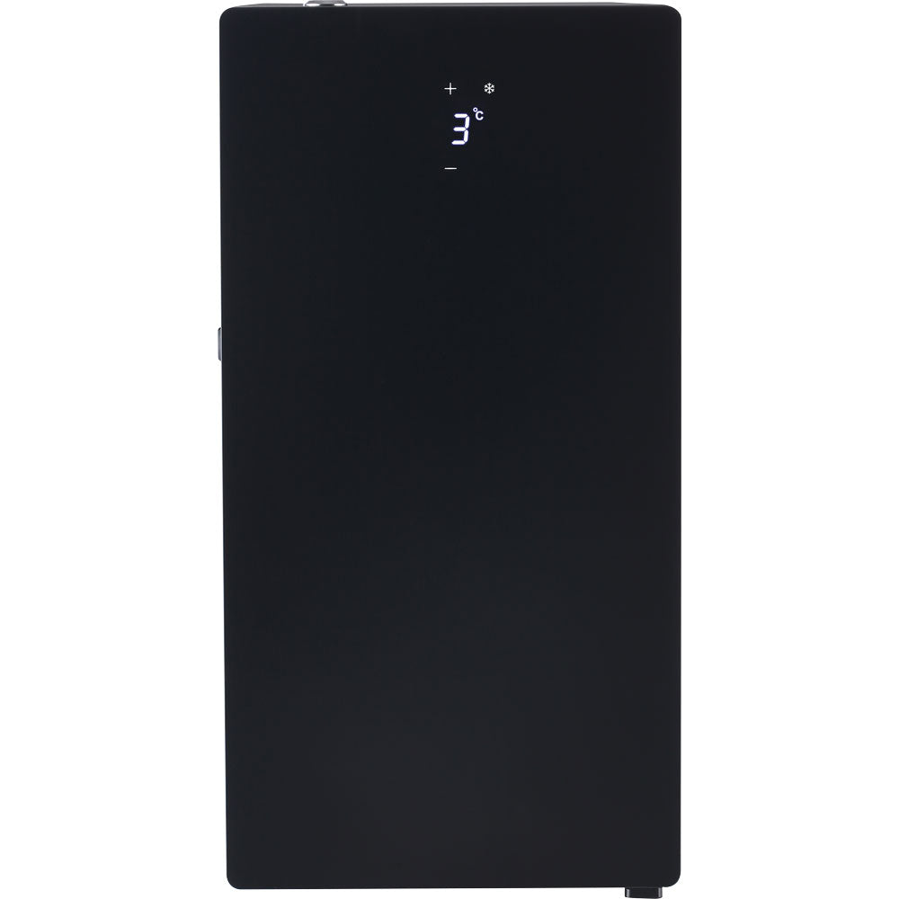 Stalgast Milchkühlschrank, schwarz, mit Temperaturanzeige, 240x470x472 mm (BxTxH), 0,065 kW