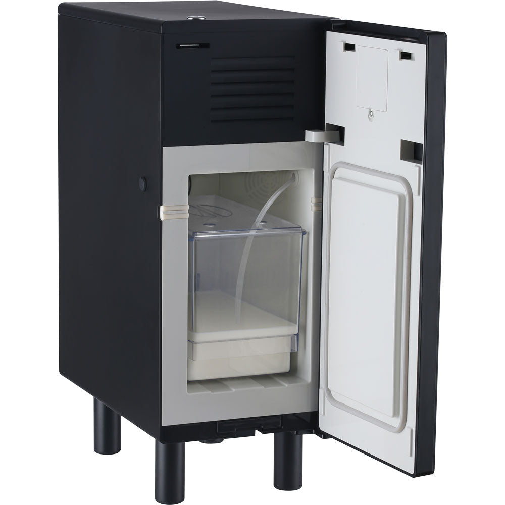 Stalgast Milchkühlschrank, schwarz, mit Temperaturanzeige, 240x470x610 mm (BxTxH), 0,065 kW