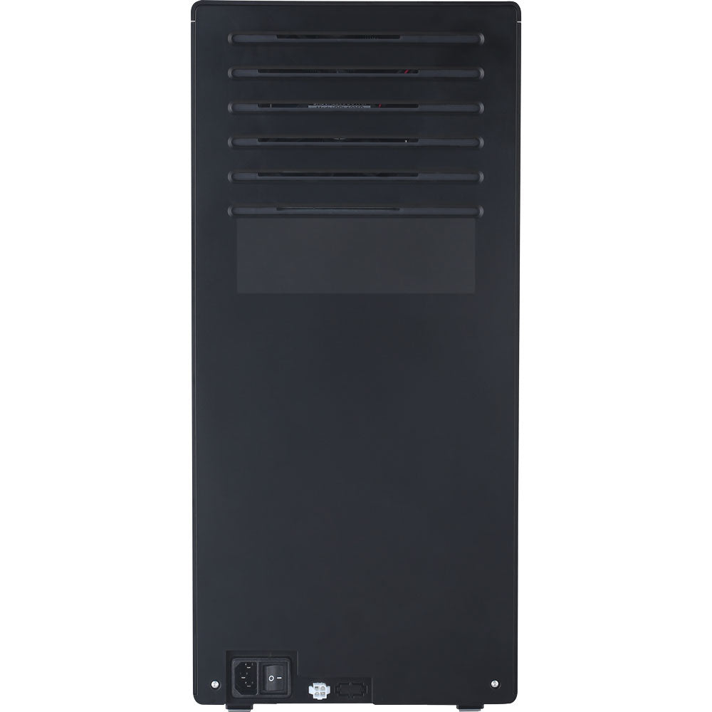 Stalgast Milchkühlschrank, schwarz, mit Temperaturanzeige, 240x470x610 mm (BxTxH), 0,065 kW