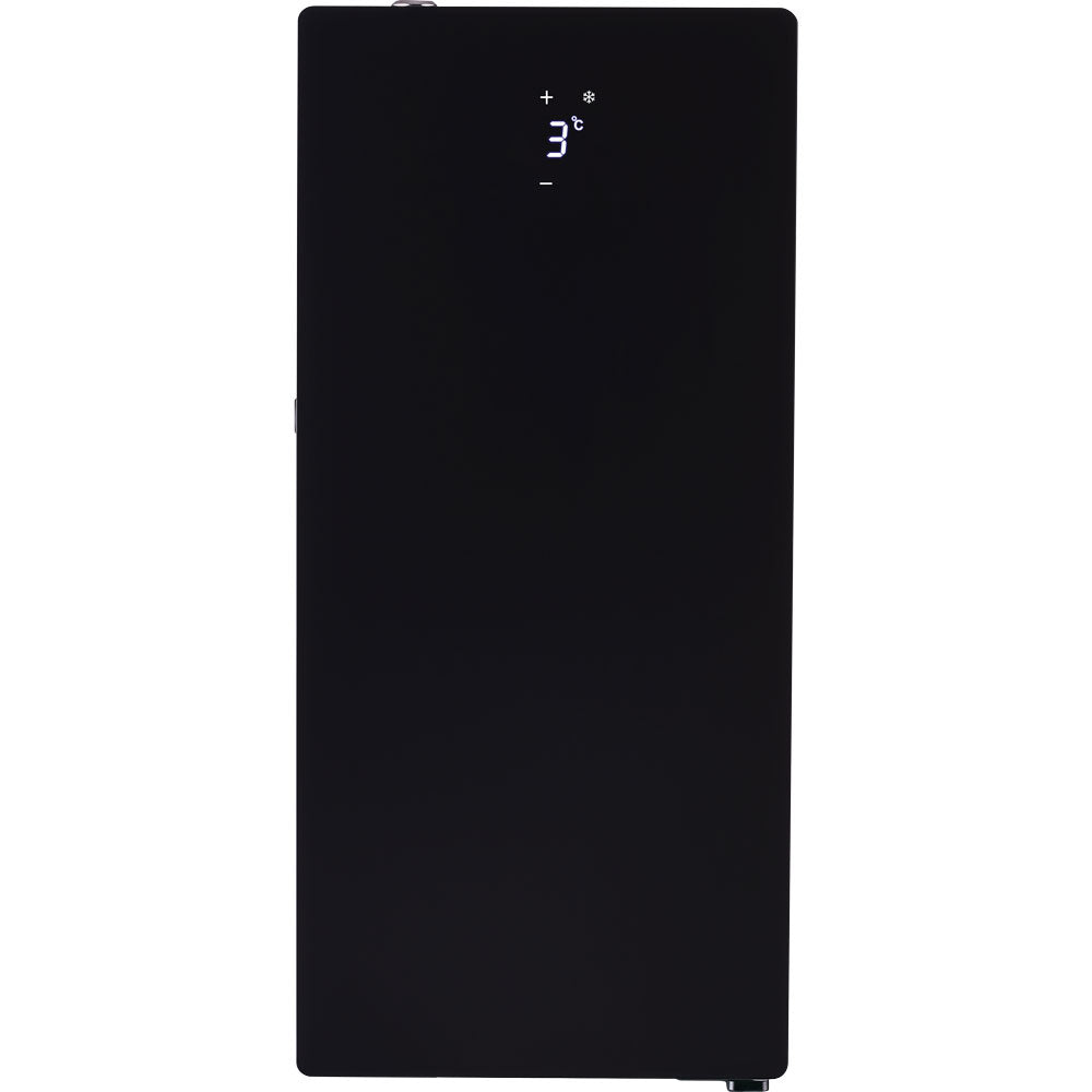 Stalgast Milchkühlschrank, schwarz, mit Temperaturanzeige, 240x470x610 mm (BxTxH), 0,065 kW