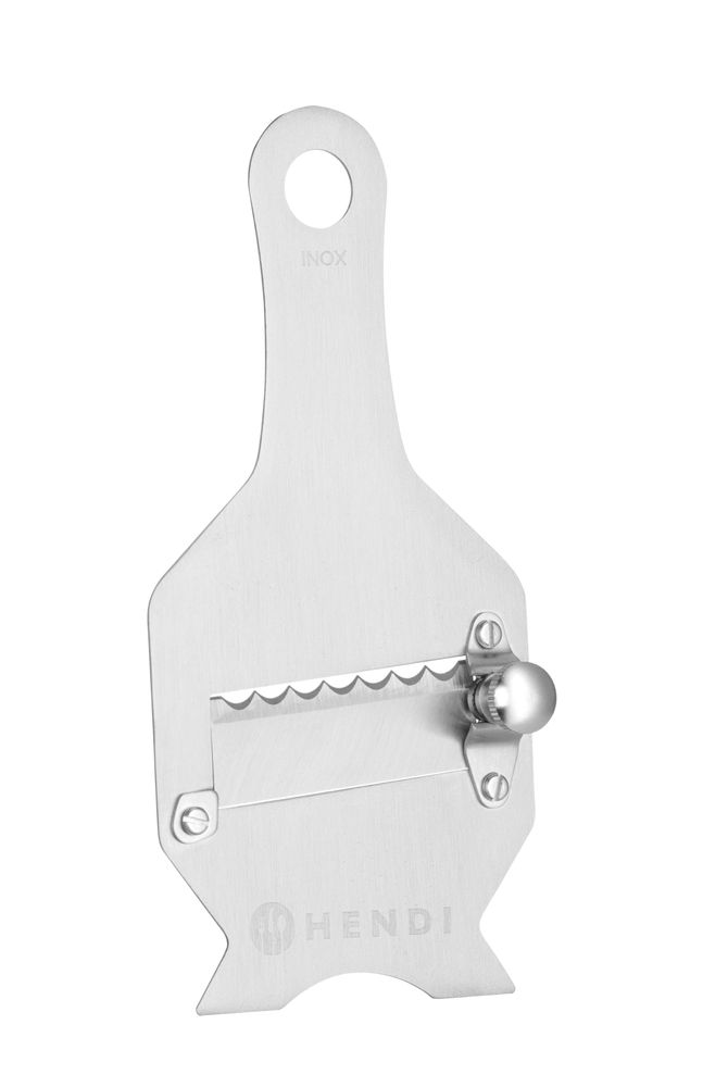 HENDI Trüffelhobel, gezackt Edelstahl Klinge 60 mm