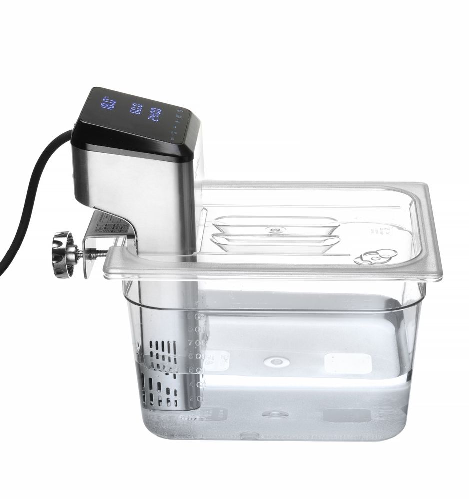 HENDI Gastronorm-Deckel mit Sous-Vide-Stab-Aussparung