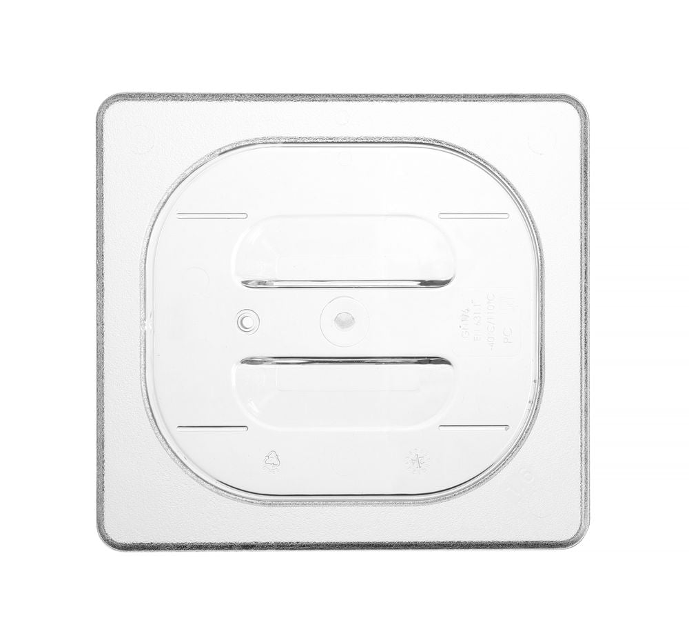 HENDI Deckel für GN Behälter COOL, 1/6 SAN Cool Line
