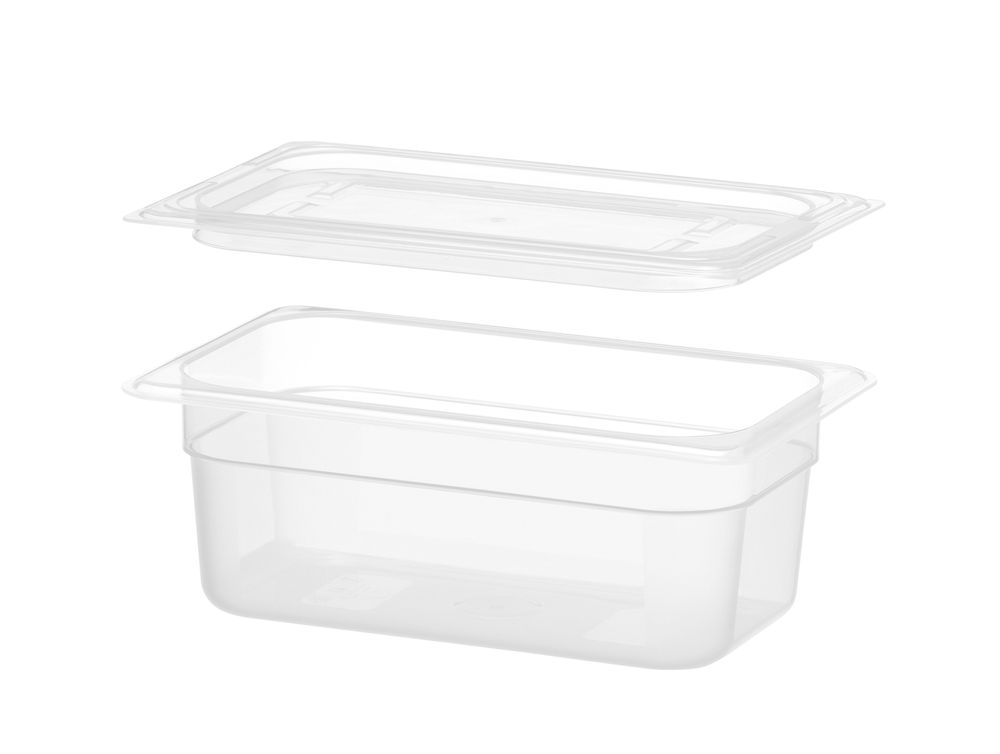 HENDI GN 1/4 Behälter, 1/4 100 mm PP Kitchen Line