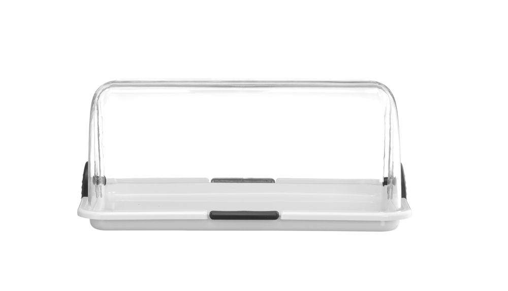 HENDI Rolltop-Display, weiß380x260x170 mm