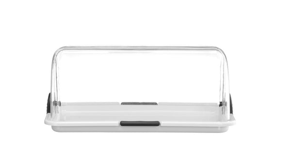 HENDI Rolltop-Display, weiß380x260x170 mm