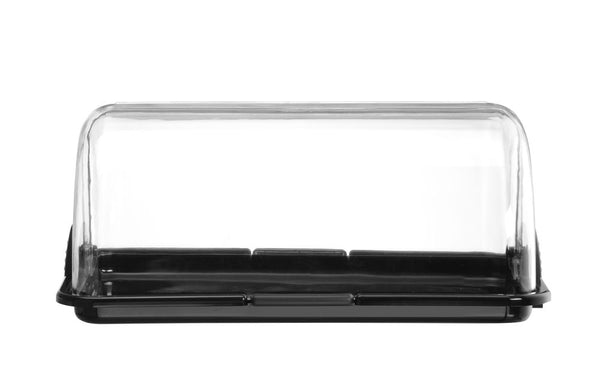 HENDI Rolltop-Display, schwarz 465x315x195 mm
