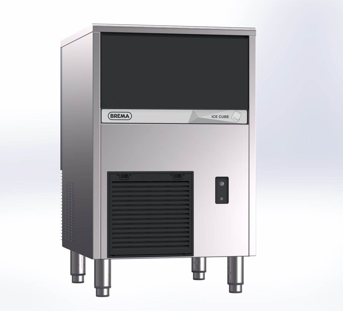 Stalgast BREMA Eiswürfelbereiter wassergekühlt, 42kg/24h, Abmessung 500 x 580 x 800 mm (BxTxH)